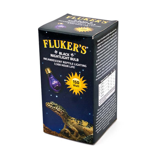 Fluker's Black Nightlight Bulb - 150 W - The Pet Source