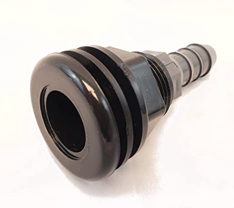 Lifegard Aquatics 3-4" Bulkhead with insert - The Pet Source