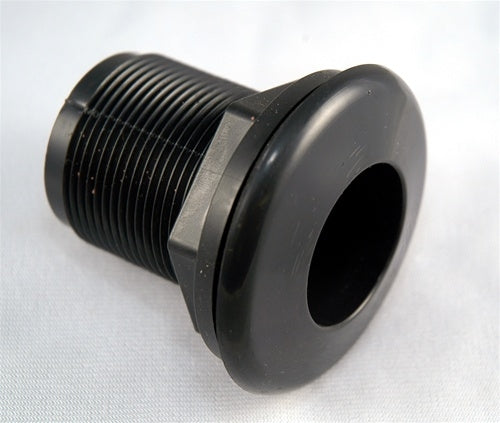 Lifegard Aquatics Standard Bulkhead (Slip Slip) - 1" - The Pet Source