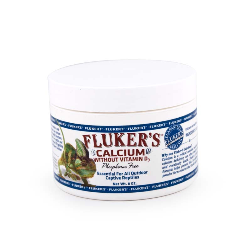 Fluker's Calcium without D3 - 8 oz - The Pet Source