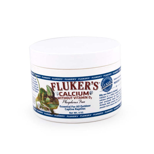 Fluker's Calcium without D3 - 8 oz - The Pet Source