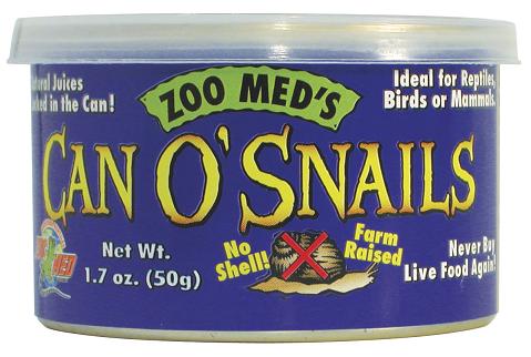 Zoo Med Can O' Snails - 1.7 oz - The Pet Source