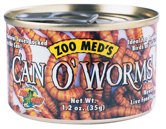 Zoo Med Can O' Worms - 1.2 oz - The Pet Source