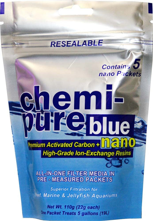 Boyd Chemi-Pure Blue Nano - 5 Nano Packets - 110 g - The Pet Source