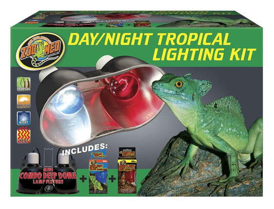Zoo Med Day-Night Tropical Lighting Kit - The Pet Source