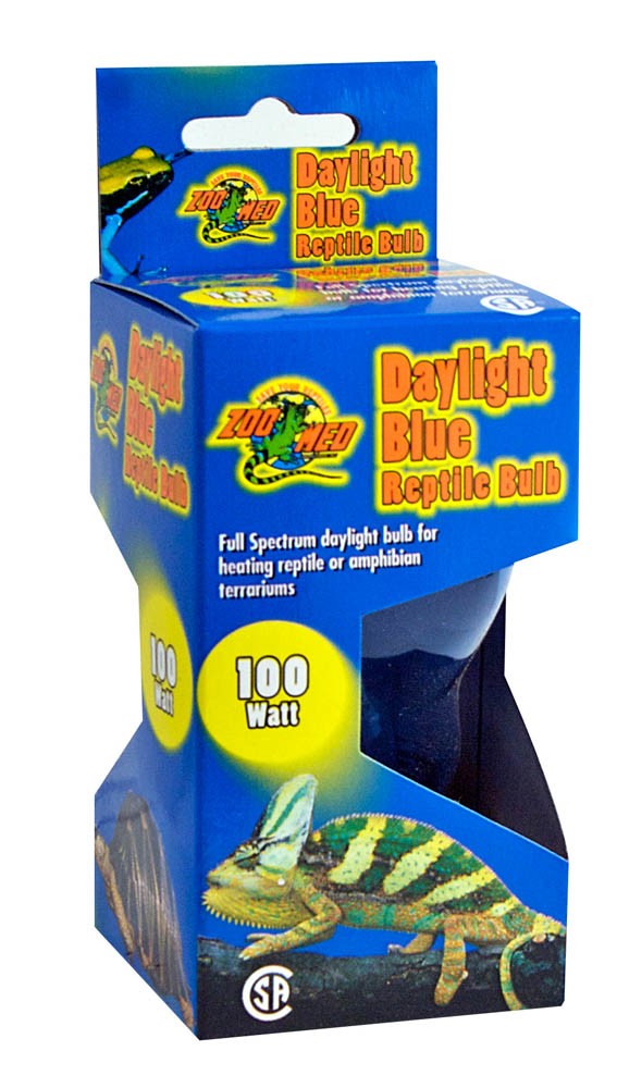 Zoo Med Daylight Blue Reptile Bulb - 100 W - The Pet Source