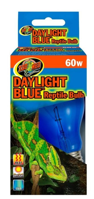 Zoo Med Daylight Blue Reptile Bulb - 60w (Pack of 2 bulbs) - The Pet Source