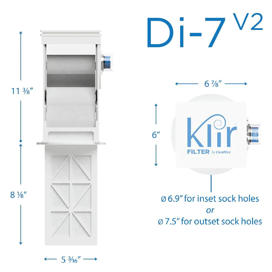 Klir Fleece Filter Di-7 V2 - The Pet Source
