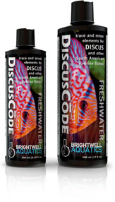 Brightwell DiscusCode Trace & Minor Elements for Discus &other South American Riverine Fishes 500 ml - The Pet Source