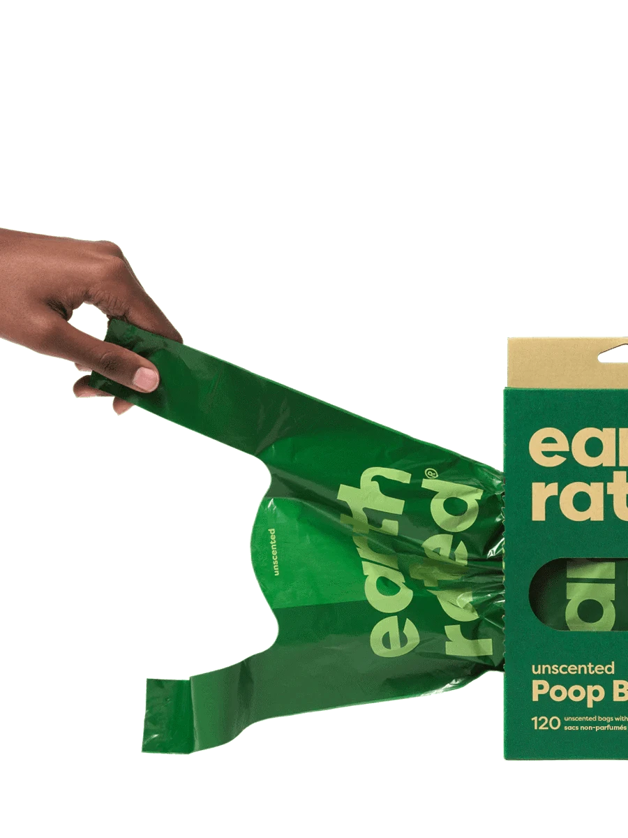 earth rated Easy-Tie Handle Poop Bags Lavender - 120 Bags - The Pet Source