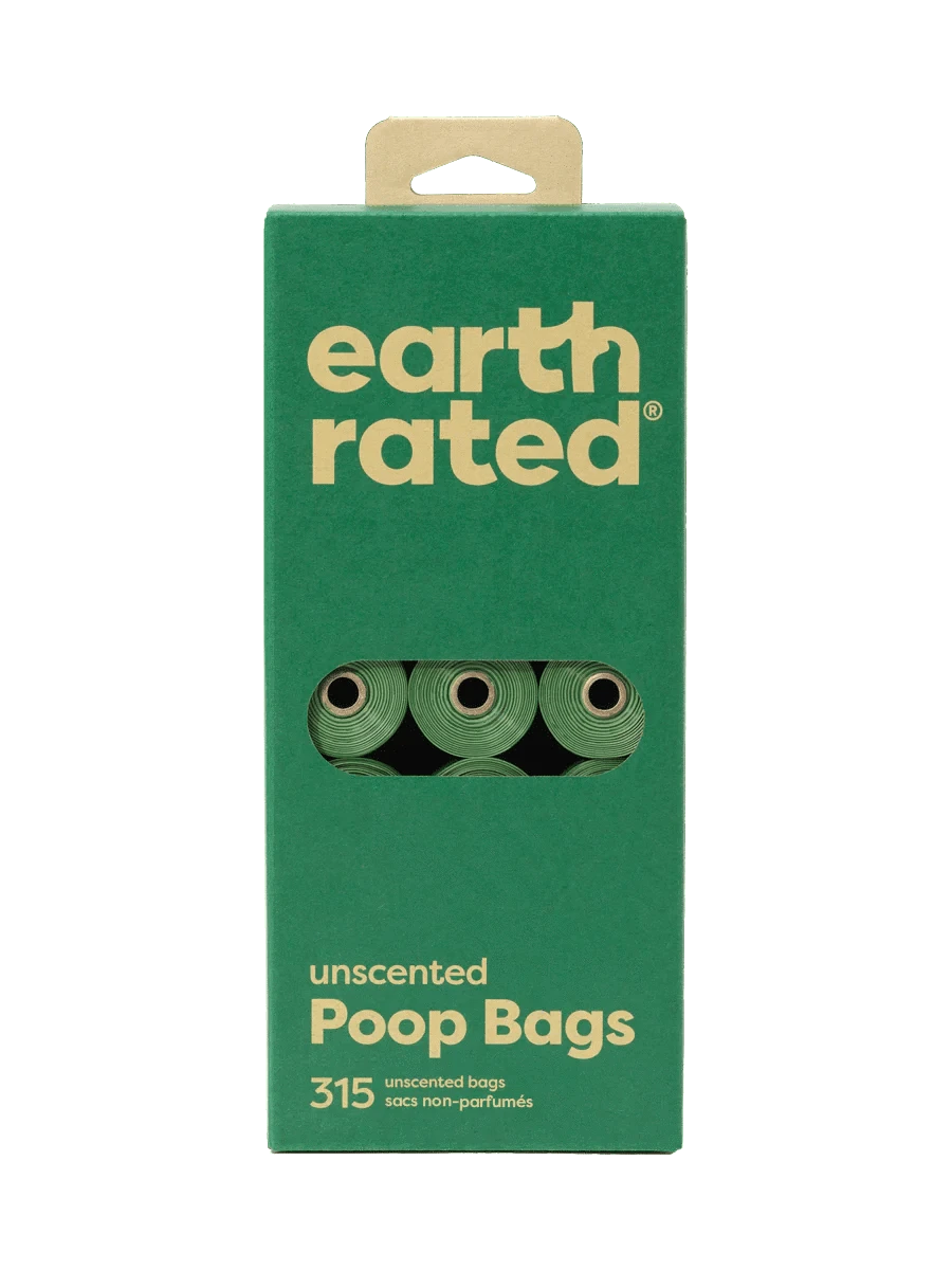 earth rated Poop Bags on Refill Rolls - 315 Bags - The Pet Source