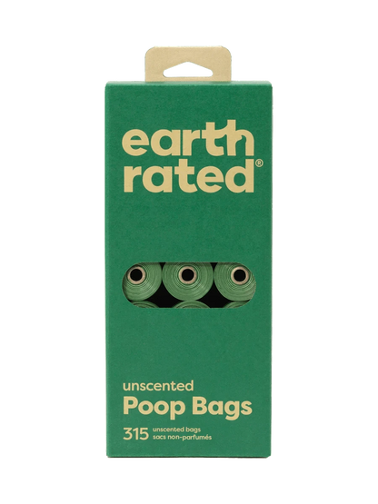 earth rated Poop Bags on Refill Rolls - 315 Bags - The Pet Source