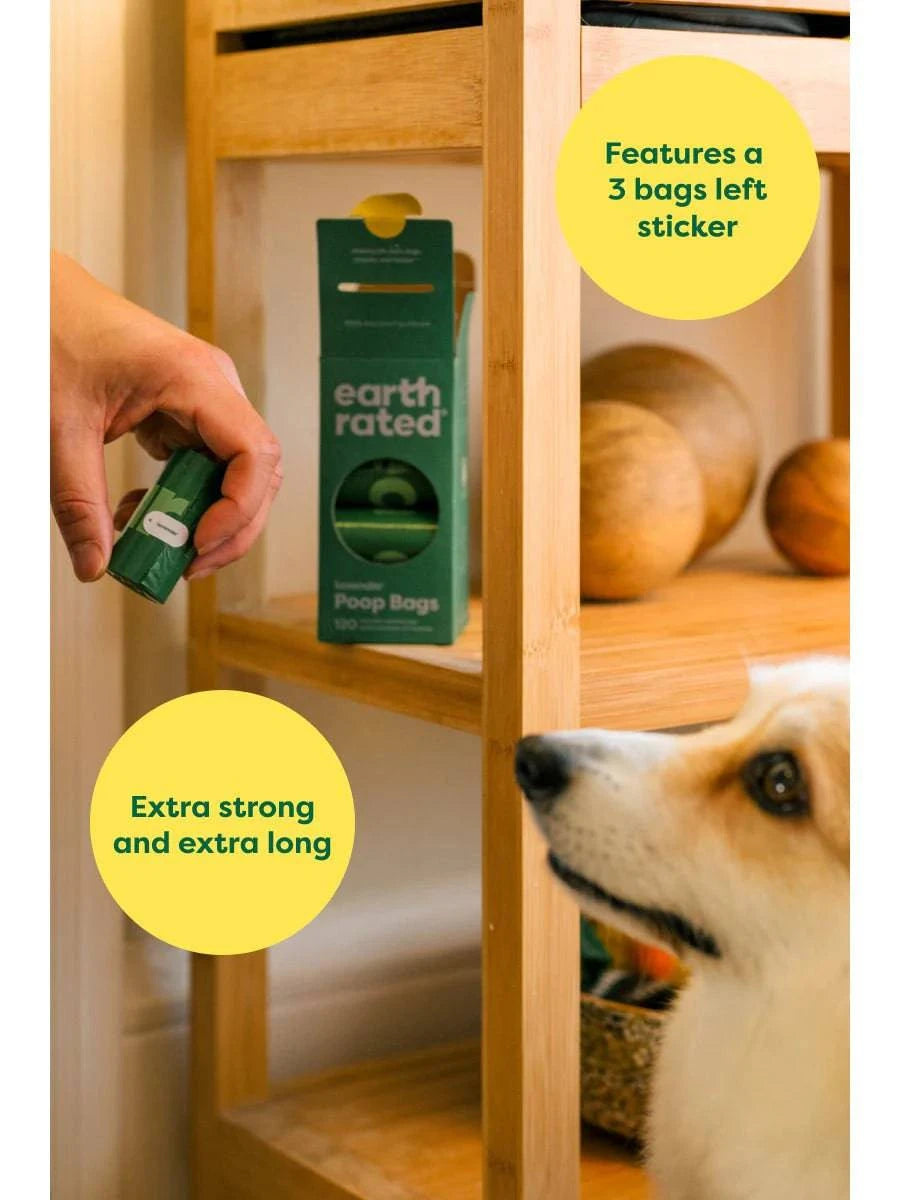 earth rated Poop Bags on Refill Rolls - 315 Bags - The Pet Source