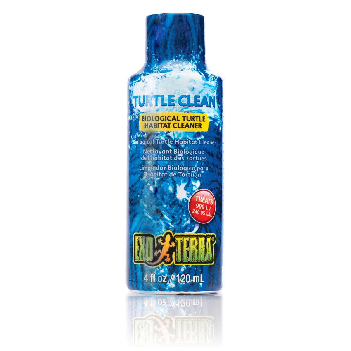 Exo Terra Turtle Clean Biological Turtle Habitat Cleaner - 120 ml - The Pet Source