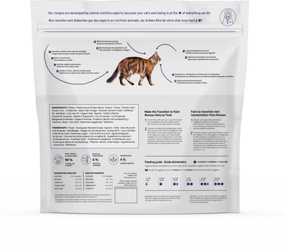 Faim Museau Chicken & Salmon Raw Frozen Cat Food - 6lb - The Pet Source