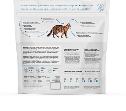 Faim Museau Duck & Beef Raw Frozen Cat Food - 6lb - The Pet Source