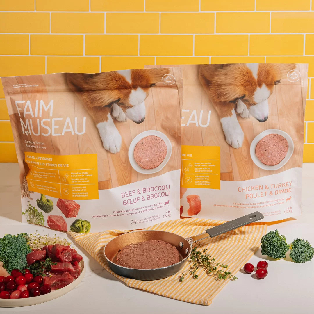 Faim Museau Chicken & Turkey Raw Frozen Dog Food - 6lb - The Pet Source