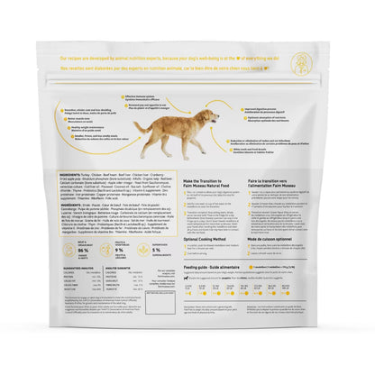 Faim Museau Chicken & Turkey Raw Frozen Dog Food - 6lb - The Pet Source