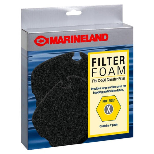 Marineland Filter Foam for Canister Filter Rite-Size X - 2 pk - The Pet Source