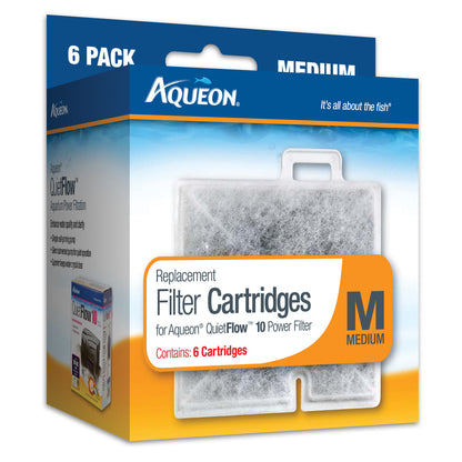 Aqueon Replacement Filter Cartridge Medium 6pk - The Pet Source