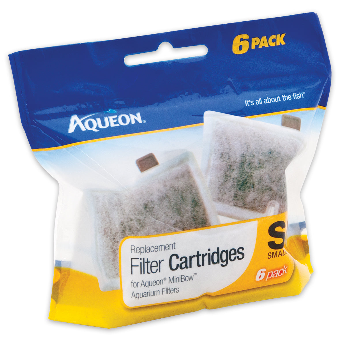 Aqueon Replacement Filter Cartridge Small 6pk - The Pet Source