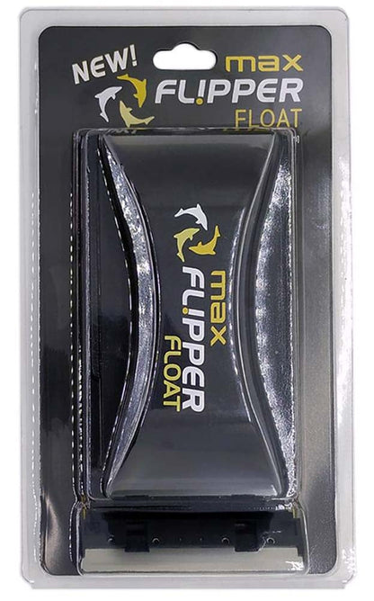 Flipper Max FLOAT 2 in 1 Magnetic Aquarium Algae Cleaner - 5-8" to 1" Glass or Acrylic Tanks - The Pet Source