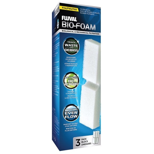 Fluval FX4-FX5-FX6 Bio-Foam - 3 pack - The Pet Source