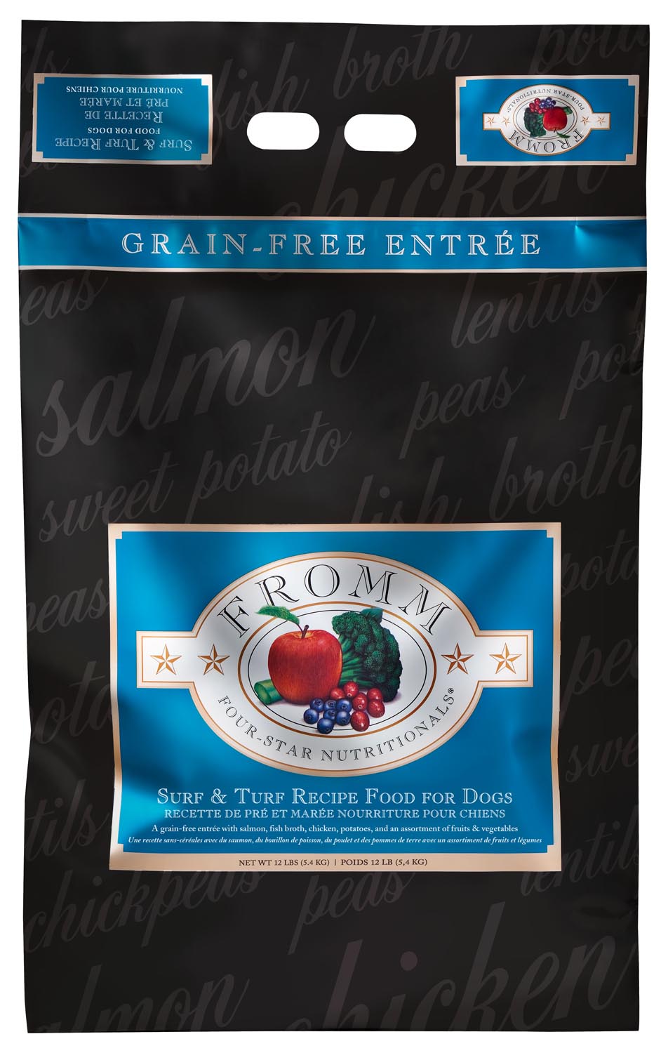 Fromm Four Star Nutritionals Surf & Turf Recipe Dry Dog Food - 5.4kg - The Pet Source