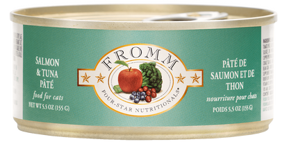 Fromm Four Star Salmon & Tuna Pâté Wet Cat Food - 155g - The Pet Source