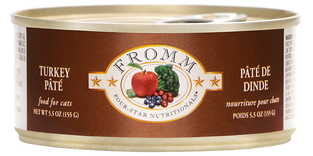 Fromm Four Star Turkey Pâté Wet Cat Food - 155g - The Pet Source