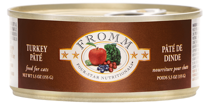 Fromm Four Star Turkey Pâté Wet Cat Food - 155g - The Pet Source