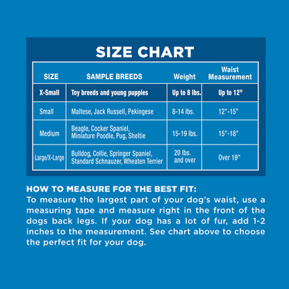 Four Paws Wee-Wee Disposable Dog Diapers Medium - 12 pack - The Pet Source