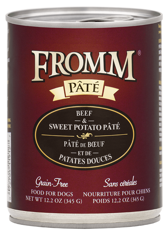 Fromm Beef & Sweet Potato Pâté Wet Dog Food - 12.2oz - The Pet Source
