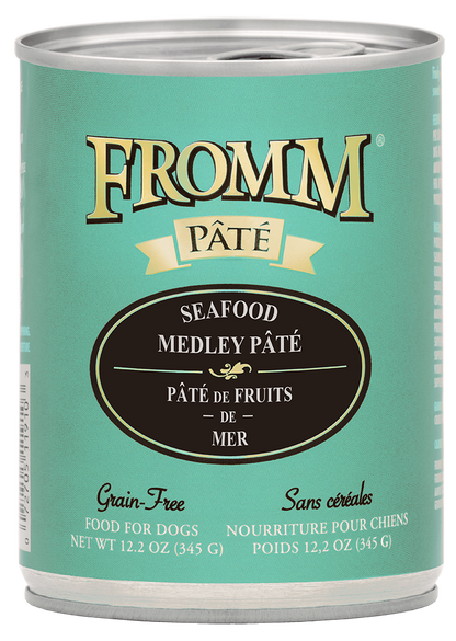 Fromm Seafood Medley Pâté Wet Dog Food - 12.2oz - The Pet Source