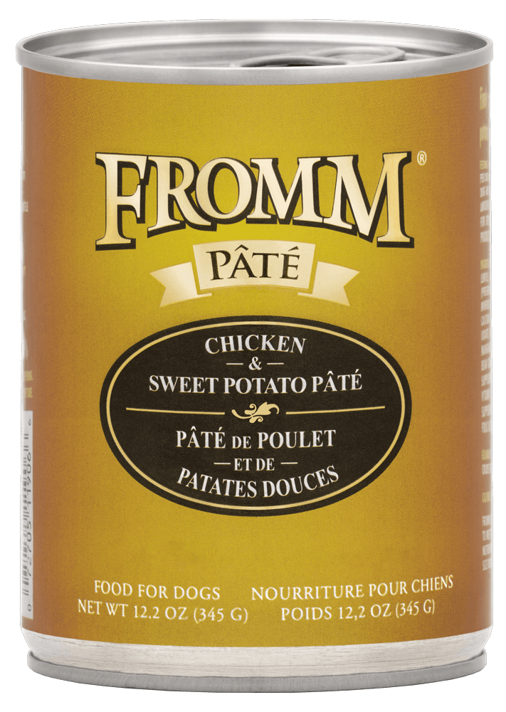 Fromm Chicken & Sweet Potato Pâté Wet Dog Food - 12.2oz - The Pet Source