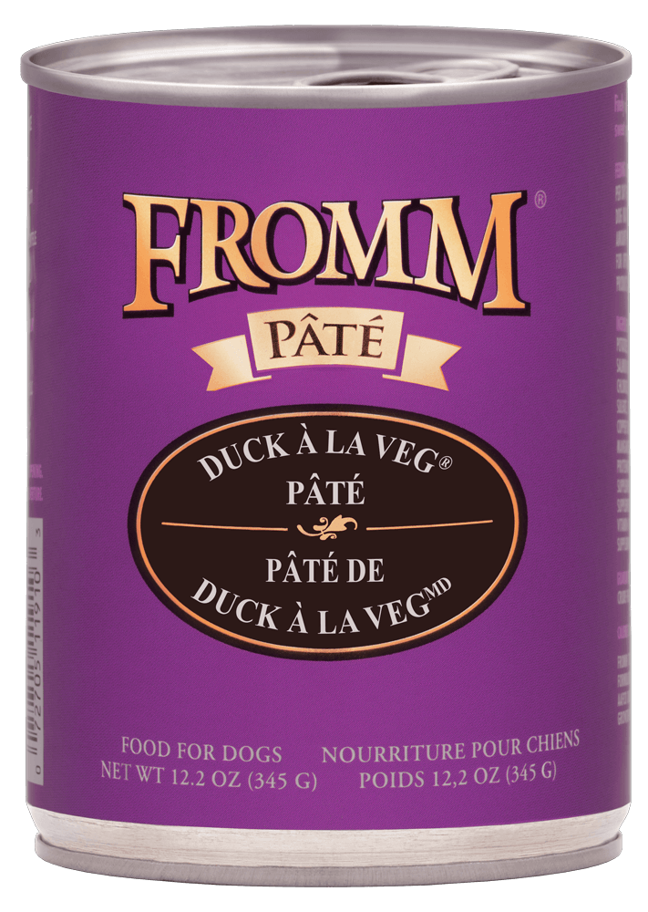 Fromm Duck À La Veg Pâté Wet Dog Food - 12.2oz