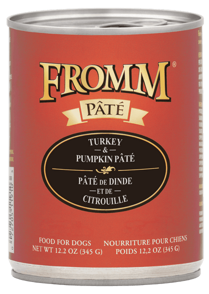 Fromm Turkey & Pumpkin Pâté Wet Dog Food - 12.2oz - The Pet Source