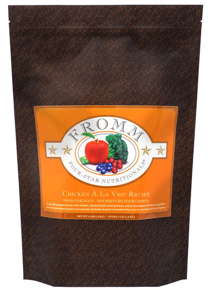 Fromm Four Star Nutritionals Chicken À La Veg Recipe Dry Dog Food - 1.8kg - The Pet Source