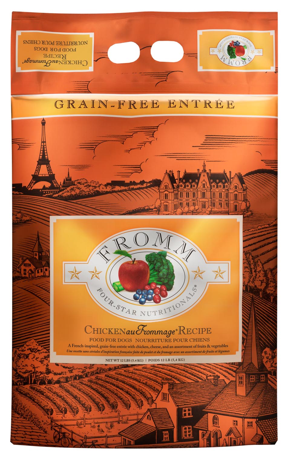 Fromm Four Star Nutritionals Chicken au Frommage Recipe Dry Dog Food - 5.4kg - The Pet Source