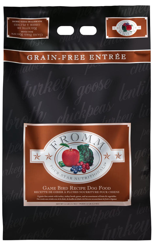 Fromm Four Star Nutritionals Game Bird Recipe Dry Dog Food - 5.4kg - The Pet Source