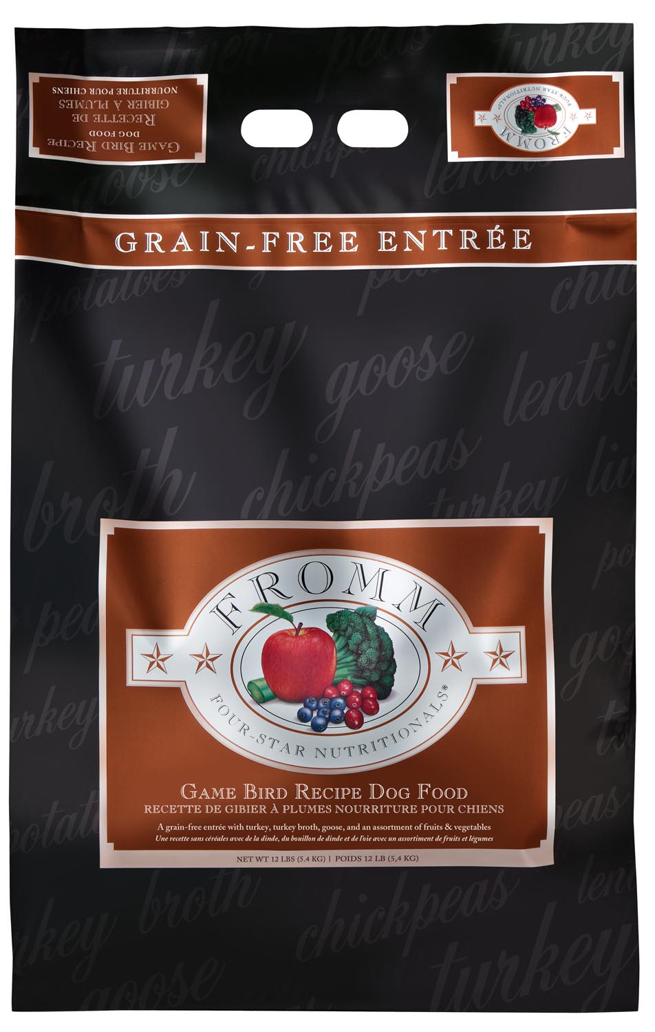 Fromm Four Star Nutritionals Game Bird Recipe Dry Dog Food - 5.4kg