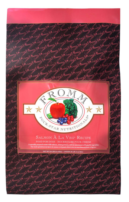 Fromm Four Star Nutritionals Salmon À La Veg Recipe Dry Dog Food - 11.8kg - The Pet Source