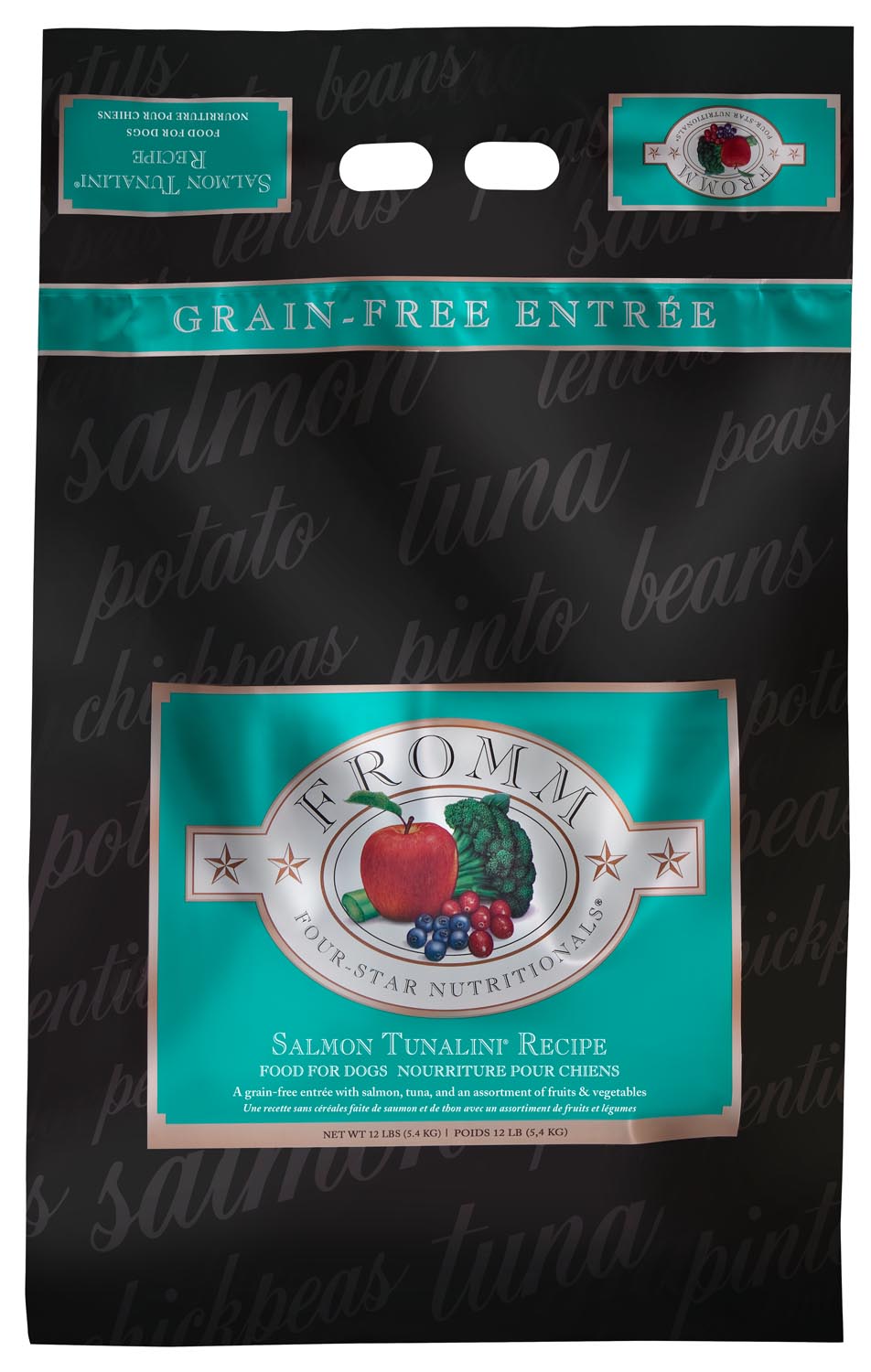 Fromm Four Star Nutritionals Salmon Tunalini Recipe Dry Dog Food - 5.4kg