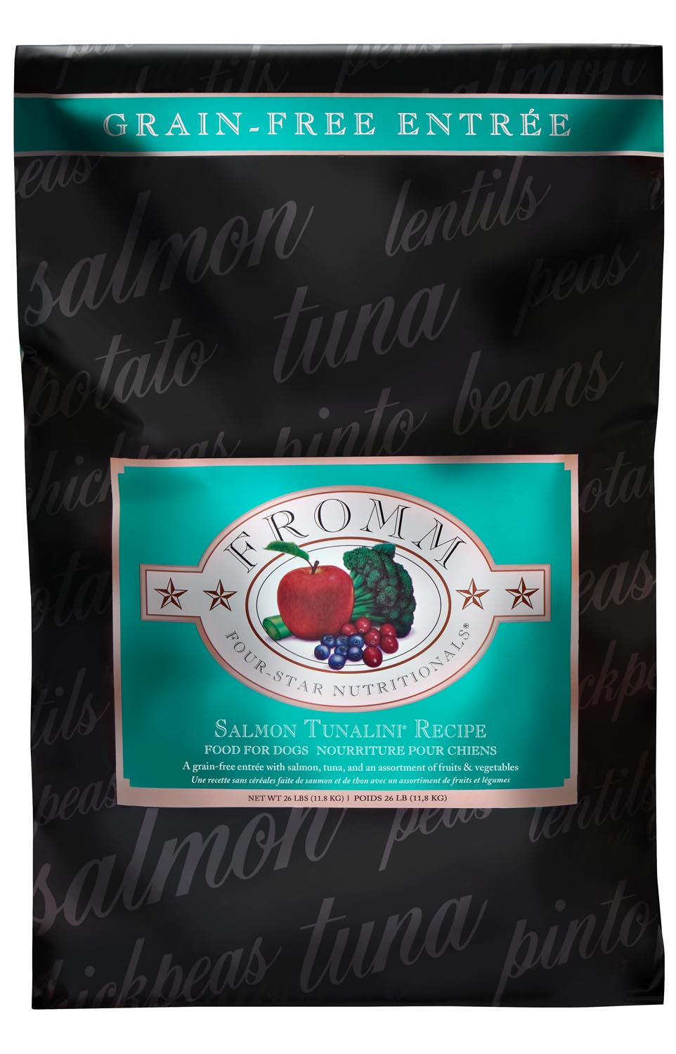 Fromm Four Star Nutritionals Salmon Tunalini Recipe Dry Dog Food - 11.8kg