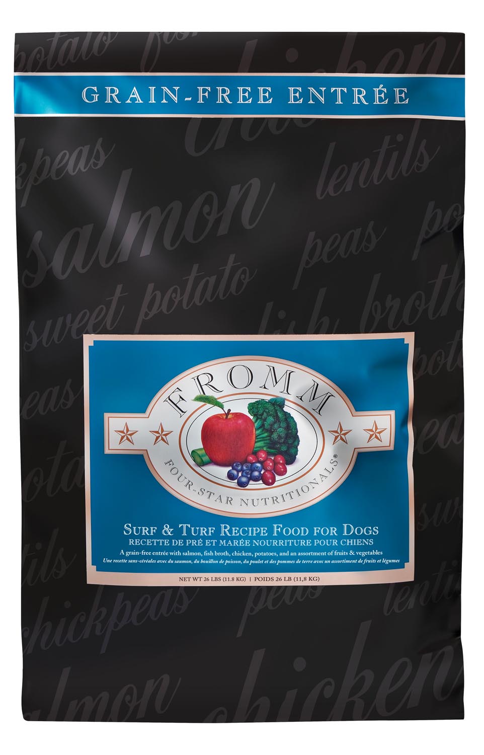 Fromm Four Star Nutritionals Surf & Turf Recipe Dry Dog Food - 11.8kg - The Pet Source