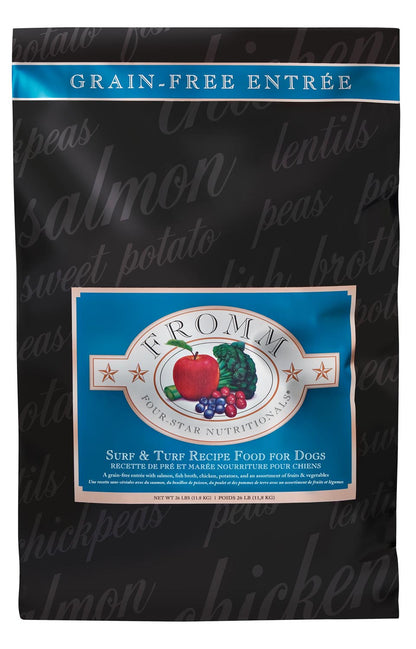 Fromm Four Star Nutritionals Surf & Turf Recipe Dry Dog Food - 11.8kg - The Pet Source