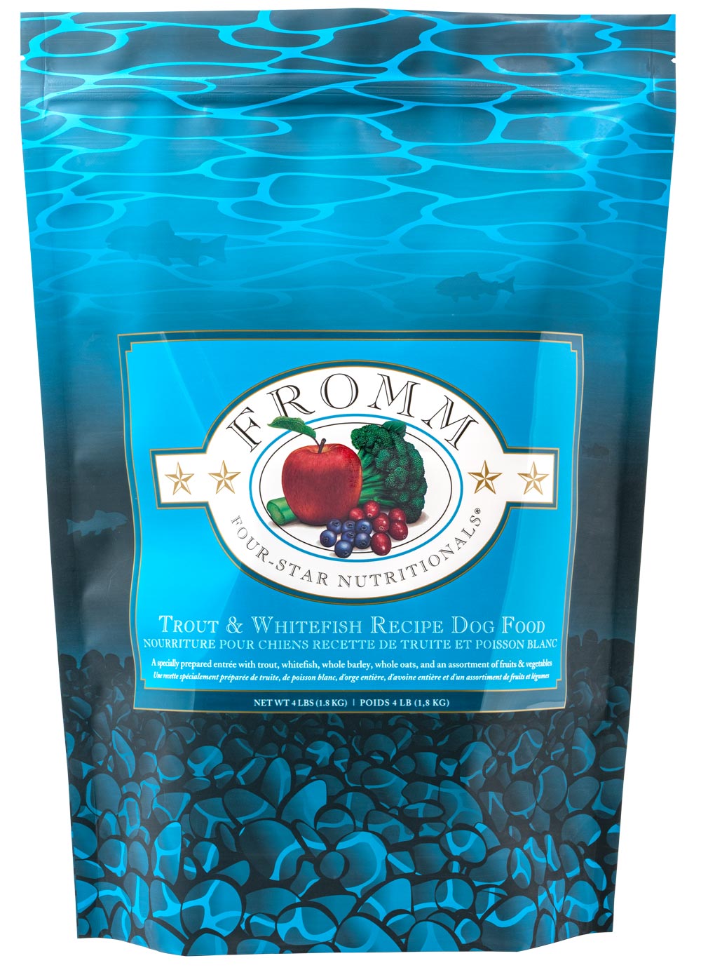 Fromm Four Star Nutritionals Trout & Whitefish Recipe Dry Dog Food - 1.8kg - The Pet Source