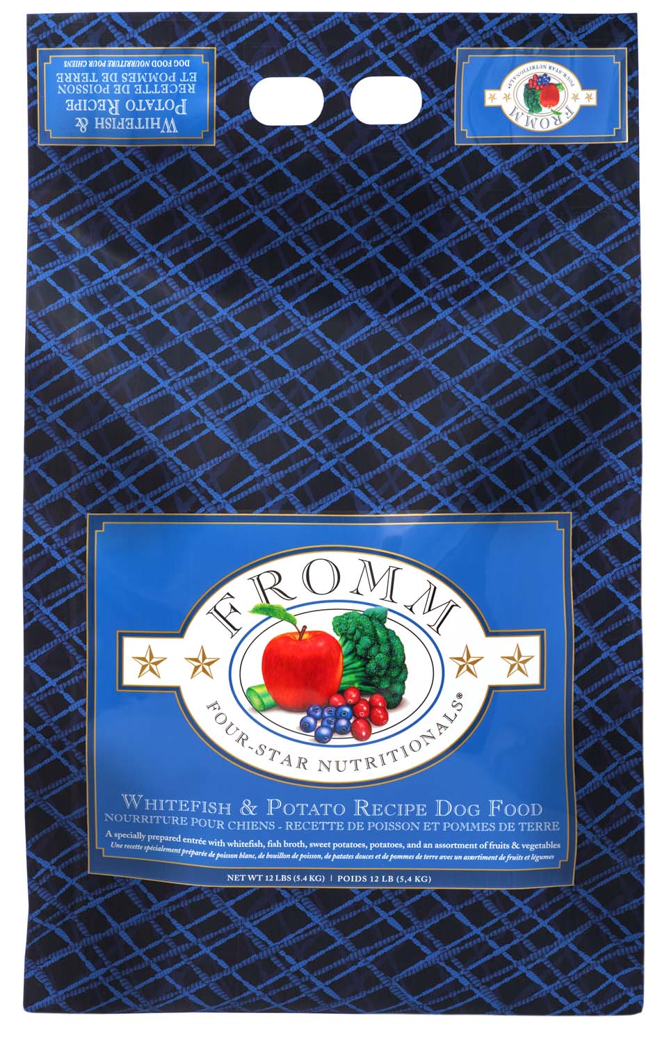 Fromm Four Star Nutritionals Whitefish & Potato Recipe Dry Dog Food - 5.4kg - The Pet Source