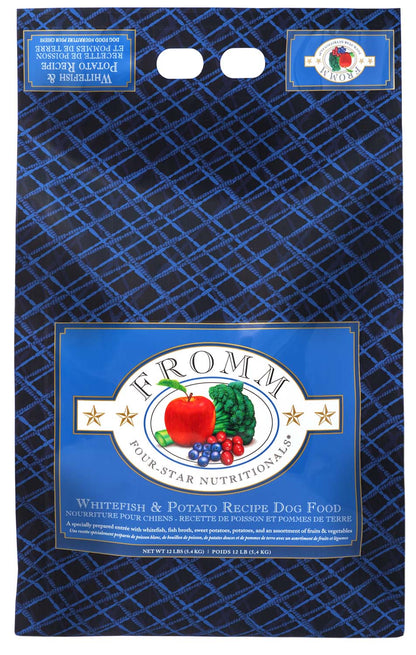 Fromm Four Star Nutritionals Whitefish & Potato Recipe Dry Dog Food - 5.4kg - The Pet Source