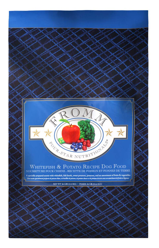 Fromm Four Star Nutritionals Whitefish & Potato Recipe Dry Dog Food - 11.8kg - The Pet Source